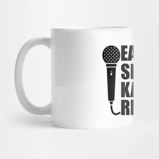 Karaoke - Eat Sleep Karaoke Repeat Mug